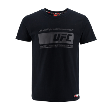 UFC OFFICIAL SHADOW TSHIRT -BLACK